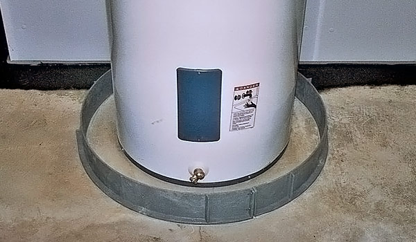 water heater with FloodRing