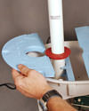An airtight sump pump lid later installed in Valdez