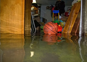 Flooded basement in Anchorage